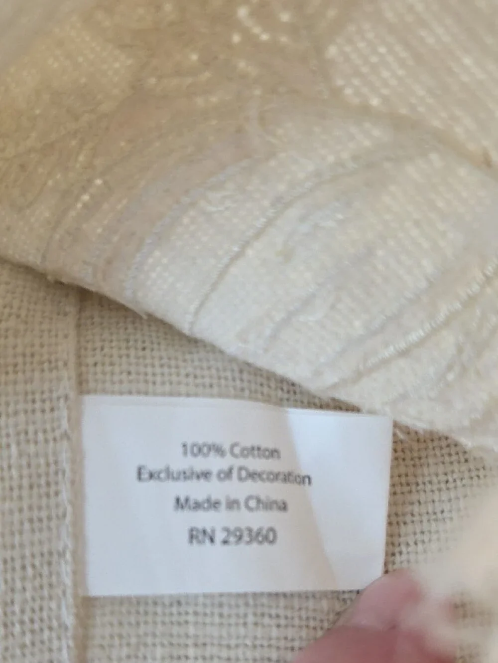 Dash of That NWT Cream Embroidered Pumpkin Fall Leaves Cotton Kitchen Towel Set